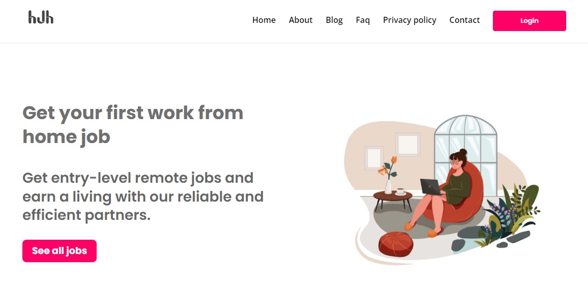 Home Jobs Hub - Remote job portal