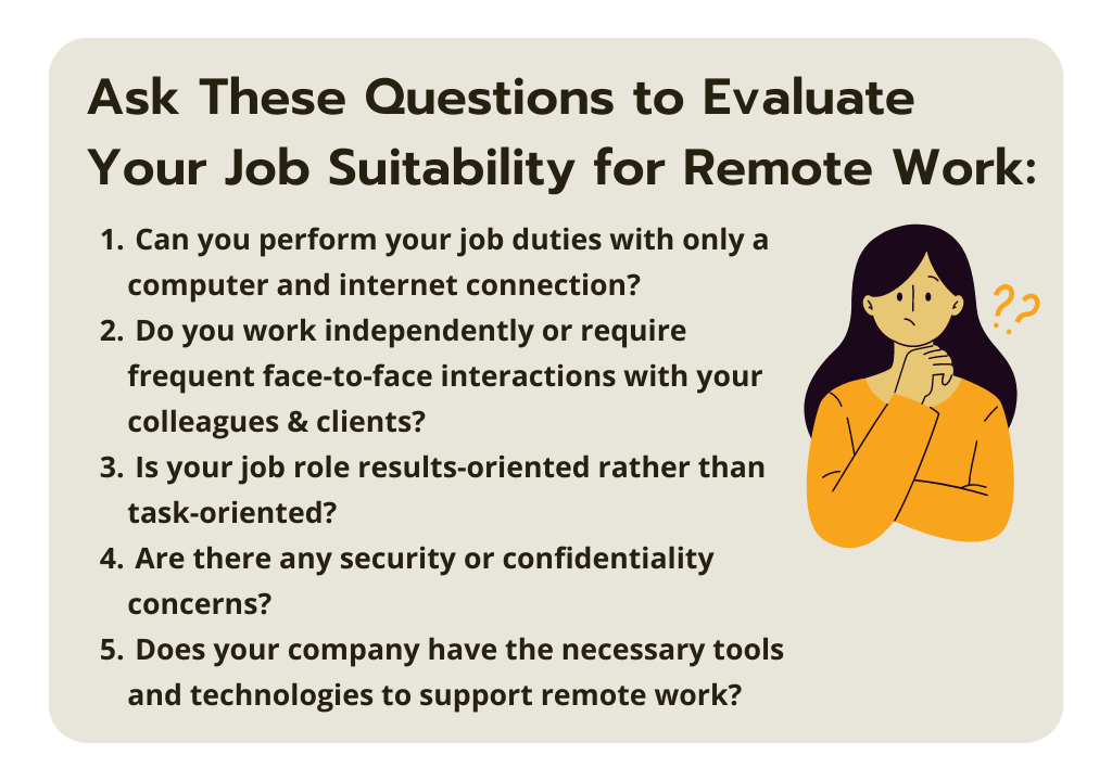 Ask These Questions to Evaluate Your Job Suitability for Remote Work